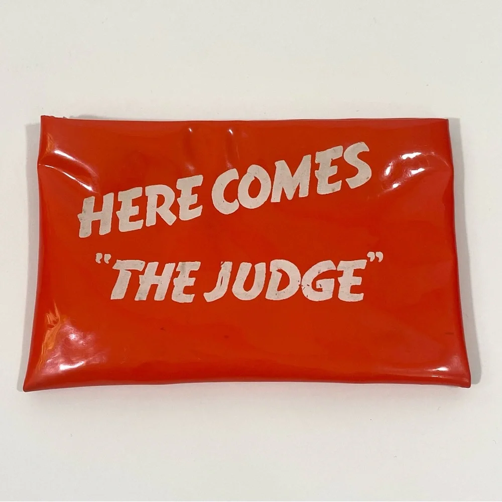 Vintage 60’s Rowan and Martin Laugh In Pencil Case Zippered Pouch Sammy Davis Jr